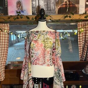 🍃Tie Dye Off-Shoulder Women's Top🍃